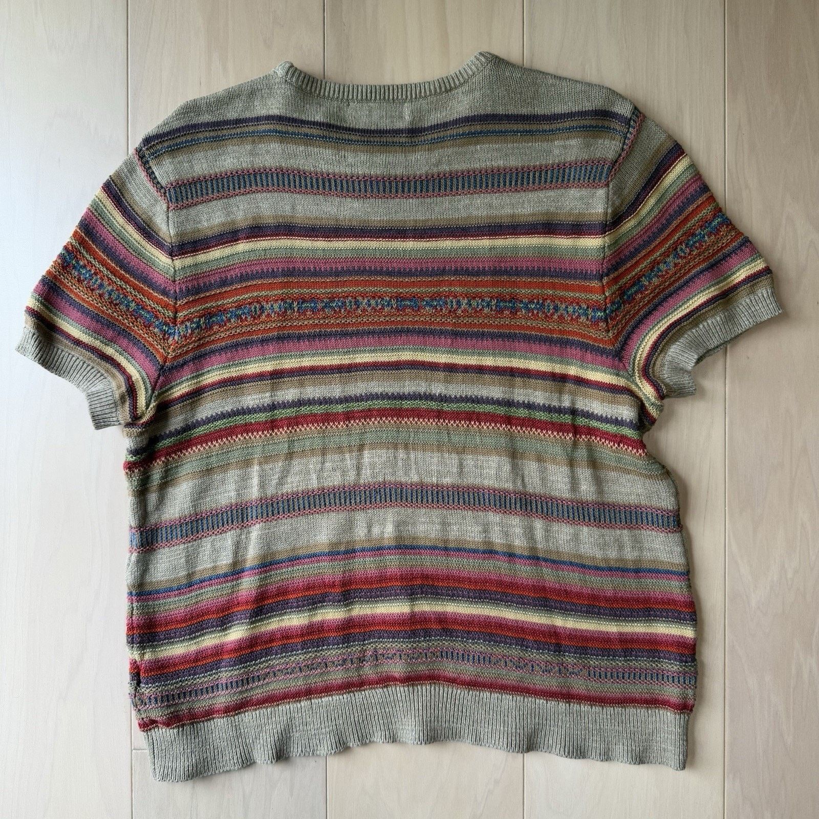 Lauren Ralph Lauren Lauren Ralph Lauren Fair Isle Sweater 2XL Multicolor Striped Size XXL / US 16-18 / IT 52-54 - 7 Thumbnail