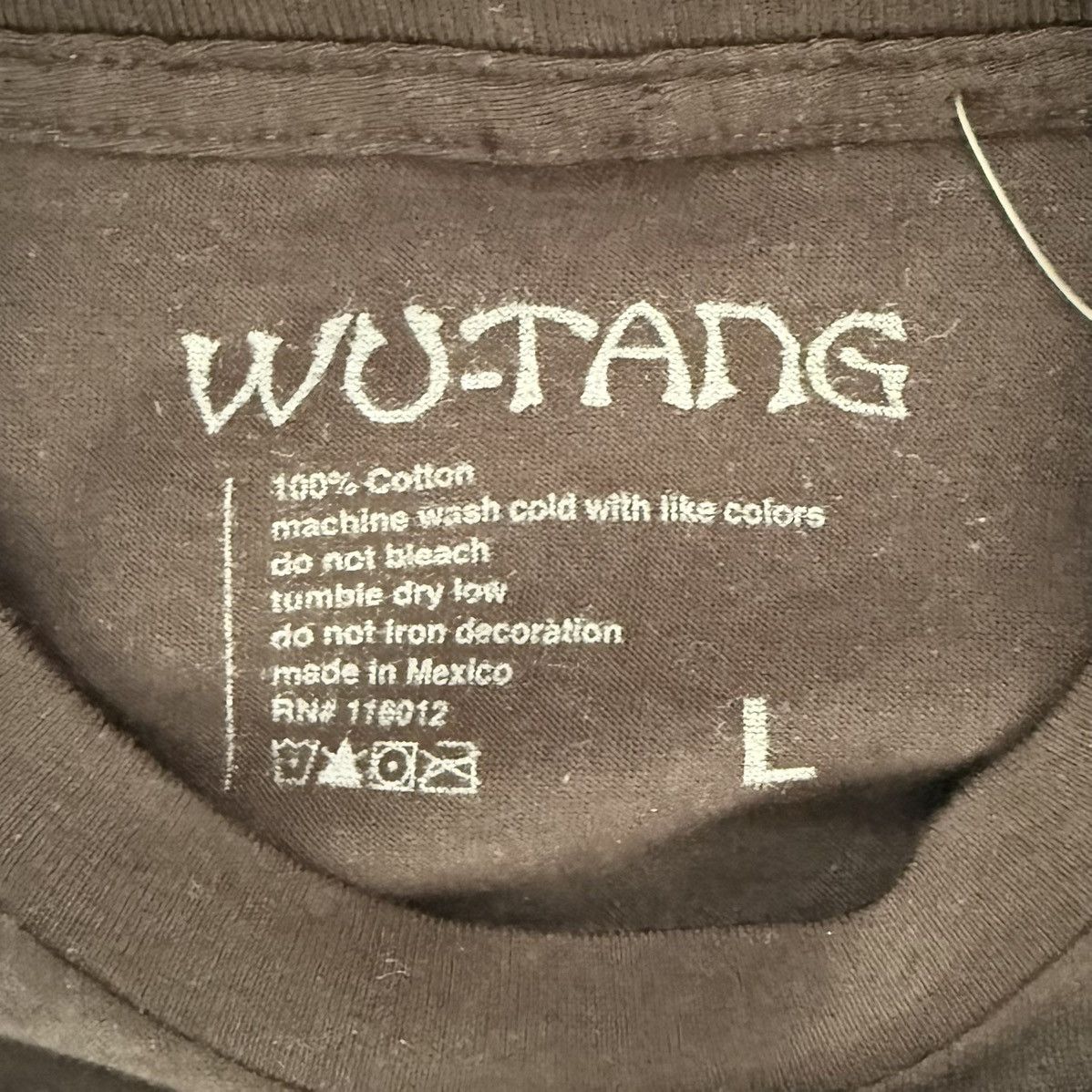 Wu-Tang Clan 🔴Wu-Tang Shirt Size Large RZA WuTang Clan Abbot Size US L / EU 52-54 / 3 - 3 Thumbnail