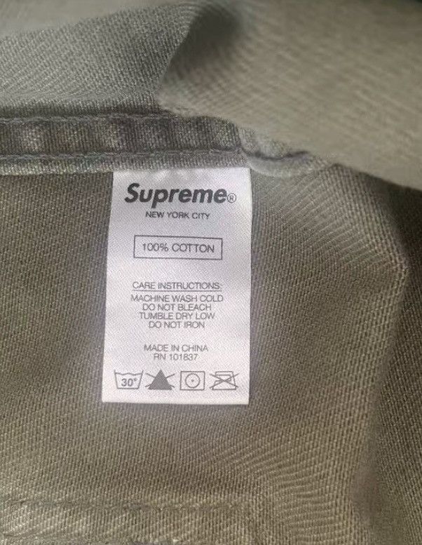 Supreme Supreme is love denim trucker work Jacket Size US L / EU 52-54 / 3 - 3 Thumbnail