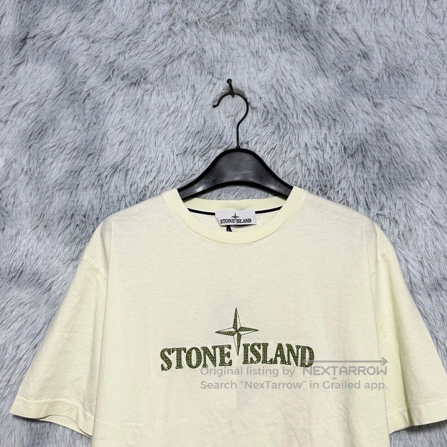 Stone Island Stone Island Embroidered Logo T-Shirt. Size US L / EU 52-54 / 3 - 3 Thumbnail