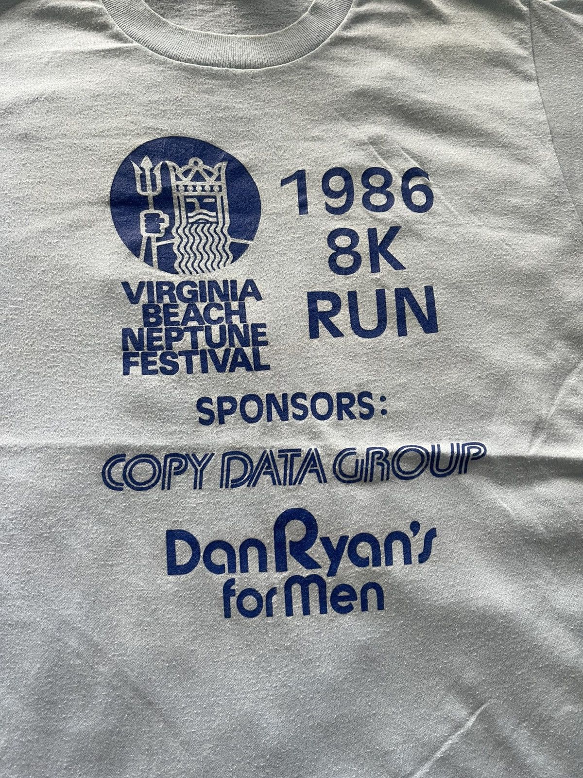 Sports Specialties × Vintage VINTAGE 80S RUN 8K NEPTUNE GALAXY TEE VERY RARE Size US M / EU 48-50 / 2 - 3 Thumbnail