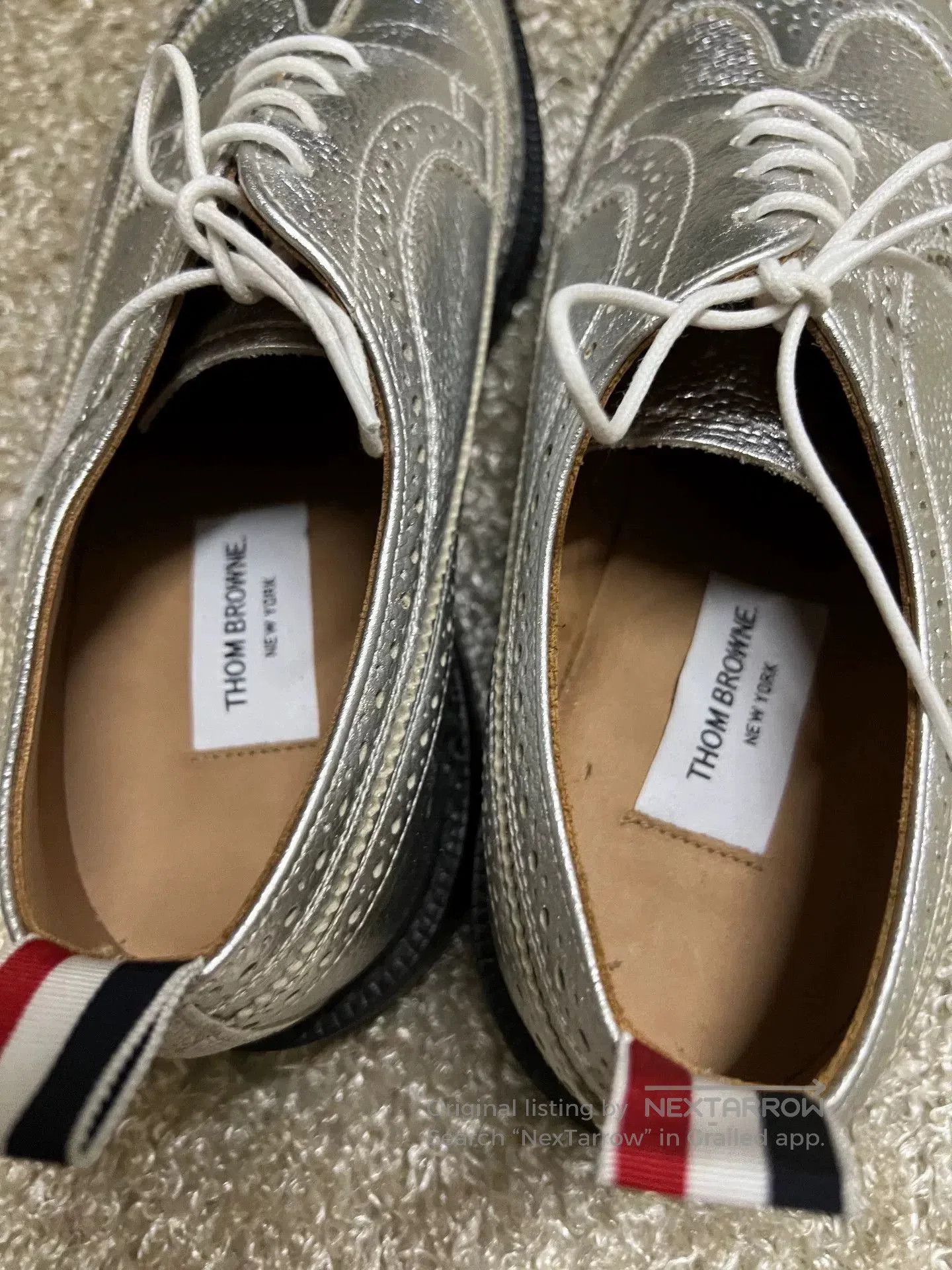Thom Browne Thom Browne Men's Baroque Carved Leather Shoes. Size US 10.5 / EU 43-44 - 3 Thumbnail