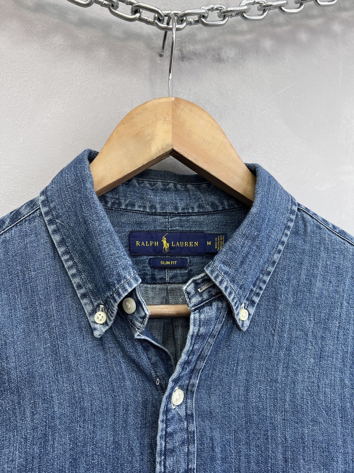 Ralph Lauren Ralph Lauren Denim Button-Up Shirt Classic USA Size US M / EU 48-50 / 2 - 4 Thumbnail
