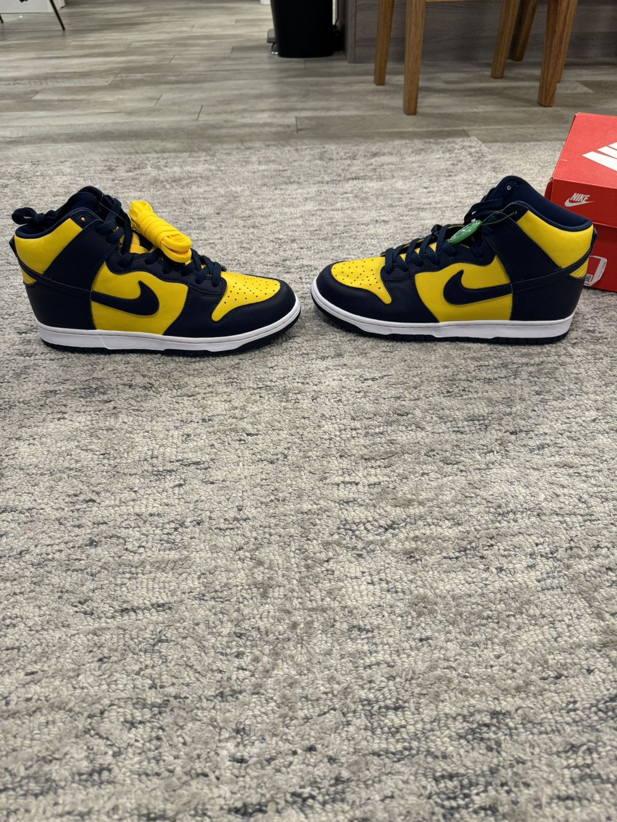 Nike Nike dunk high Michigan Size US 11 / EU 44 - 5 Thumbnail