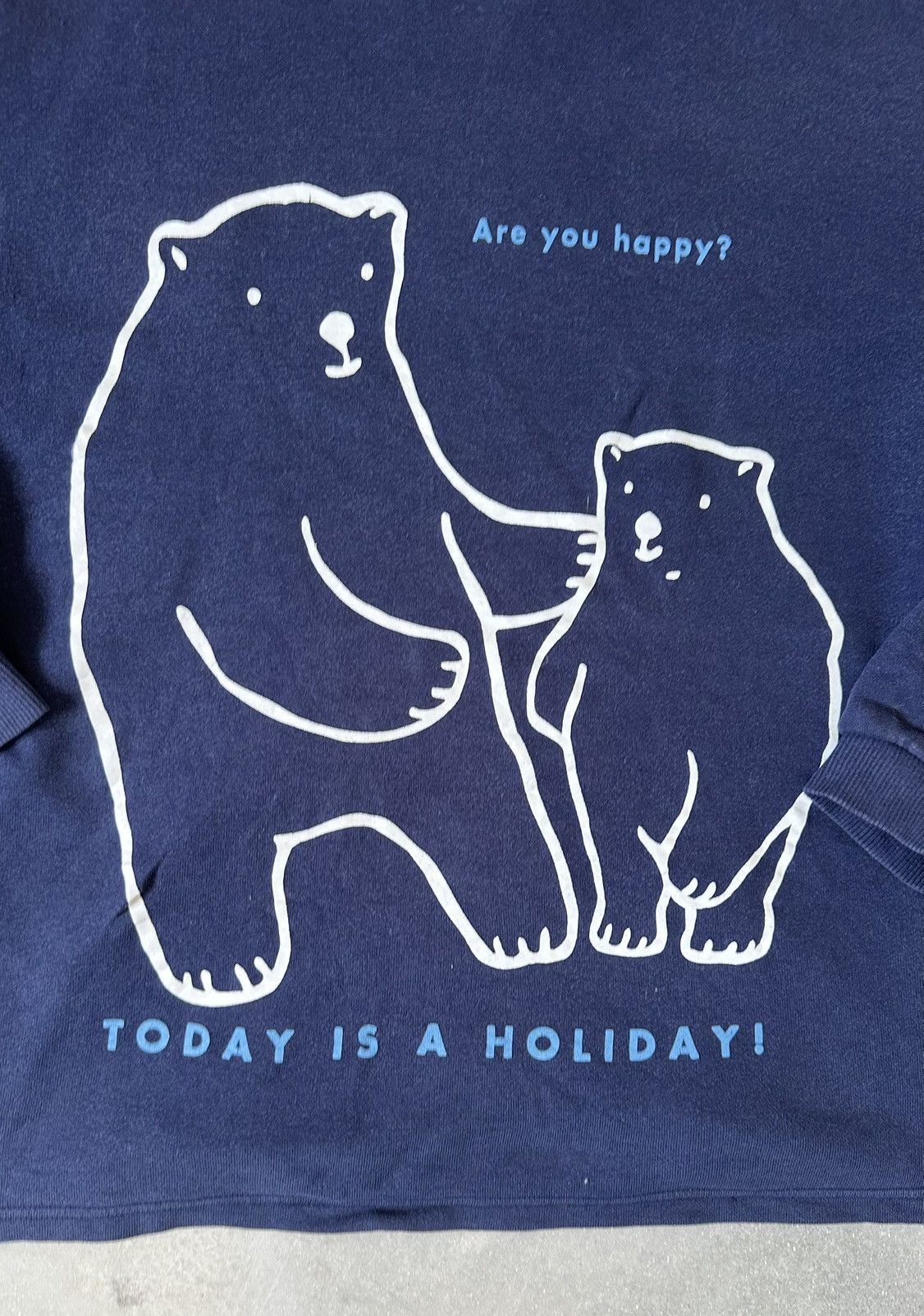 Vintage VINTAGE ZERO ONE HOLIDAY BEAR SWEATSHIRT Size US L / EU 52-54 / 3 - 2 Thumbnail