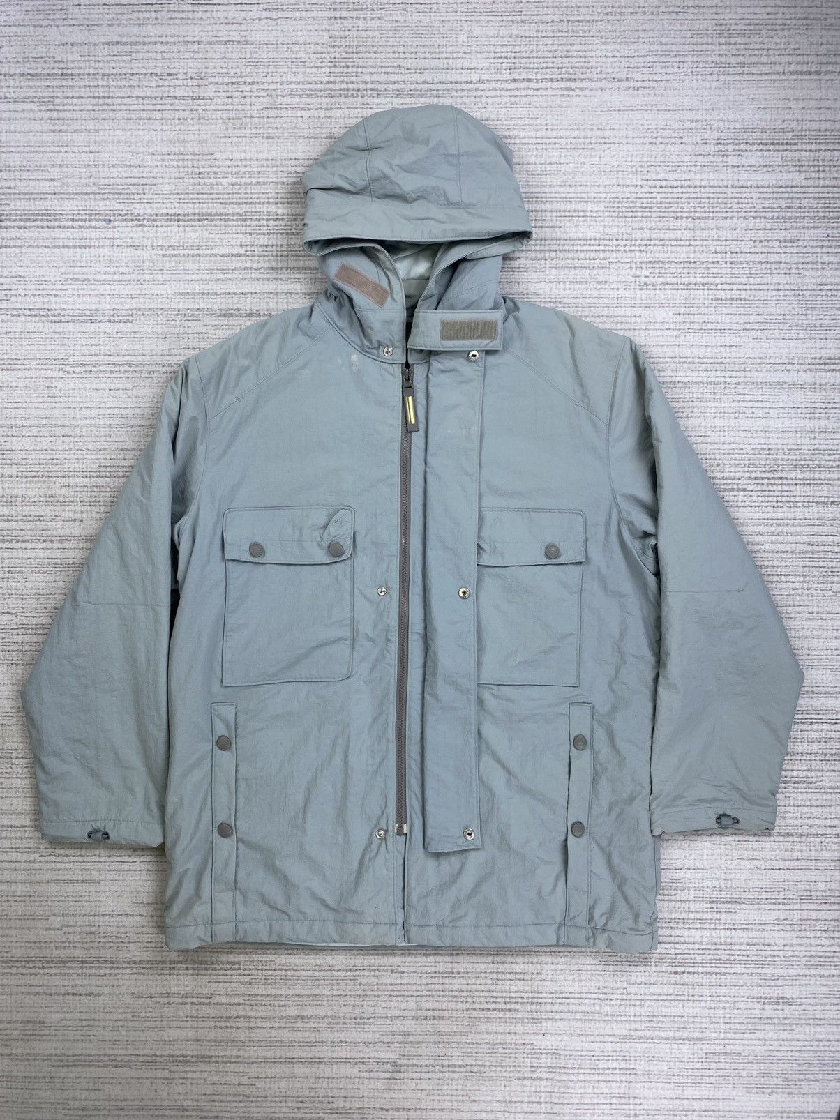 Nike 🔥Nike Multipocket Light Blue Breasted Pocket Jacket Size US L / EU 52-54 / 3 - 5 Thumbnail
