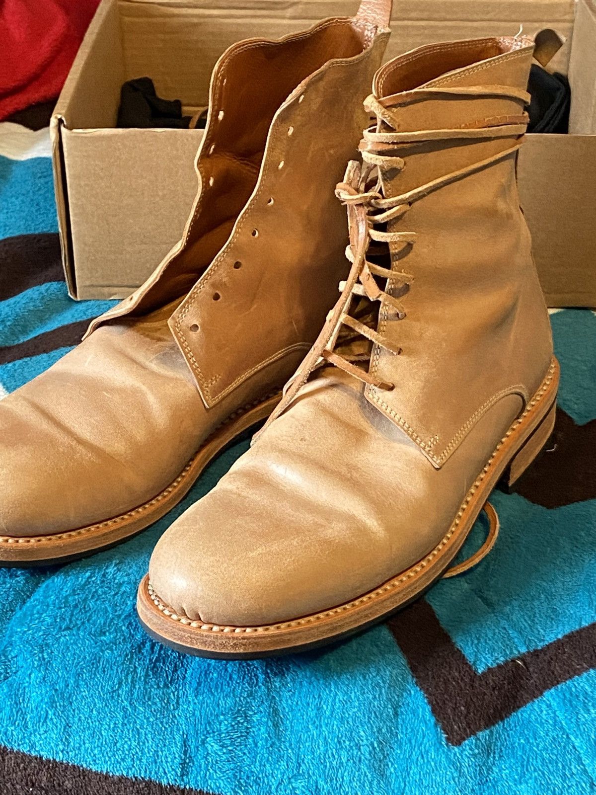 Guidi Vintage Guidi 1918 lace-up boot size 44 Size US 10.5 / EU 43-44 - 3 Thumbnail