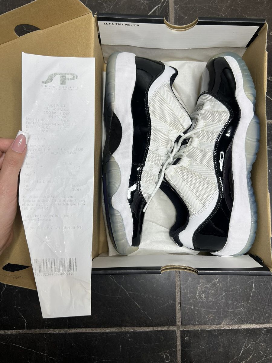Jordan Brand Jordan Concord Low 11s (2014) DS GS 7Y! Size US 7 / EU 40 - 9 Thumbnail