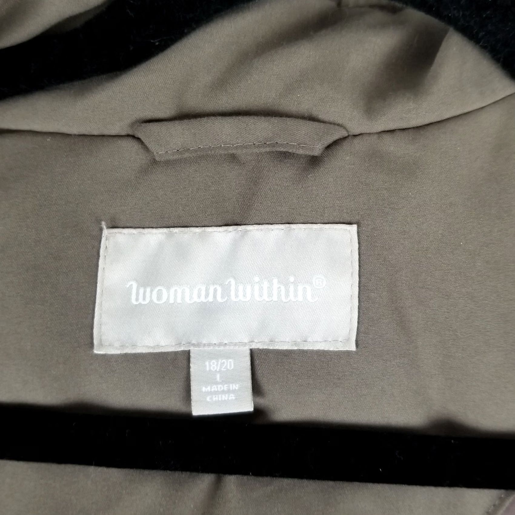 Vintage Woman Within Arctic Parka Coat Parka Women Large 18-20 Brown Fur Trim Down Jacket Size L / US 10 / IT 46 - 7 Thumbnail