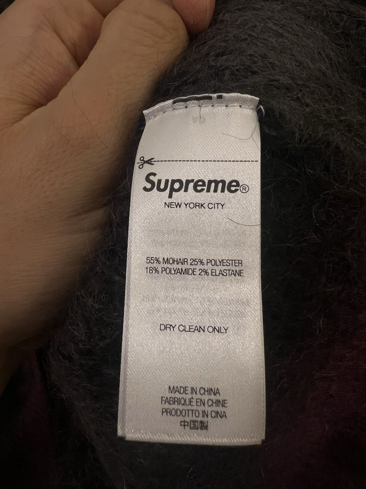 Hysteric Glamour × Supreme Supreme®/Hysteric Glamour Mohair Zip Up Hooded Sweater Size US M / EU 48-50 / 2 - 5 Thumbnail