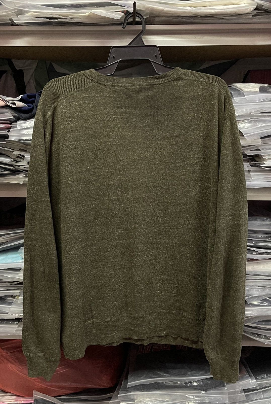 Polo Ralph Lauren Polo Ralph Lauren Dark Green Crewneck Sweater🔥🔥🔥 Size US L / EU 52-54 / 3 - 12 Thumbnail