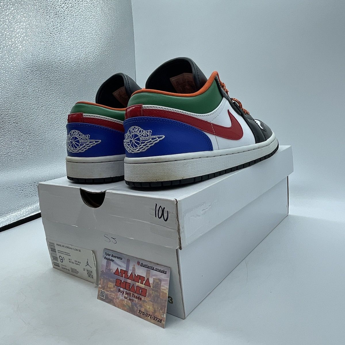 Jordan Brand Wmns air Jordan 1 low multi color Size US 9.5 / IT 39.5 - 5 Thumbnail