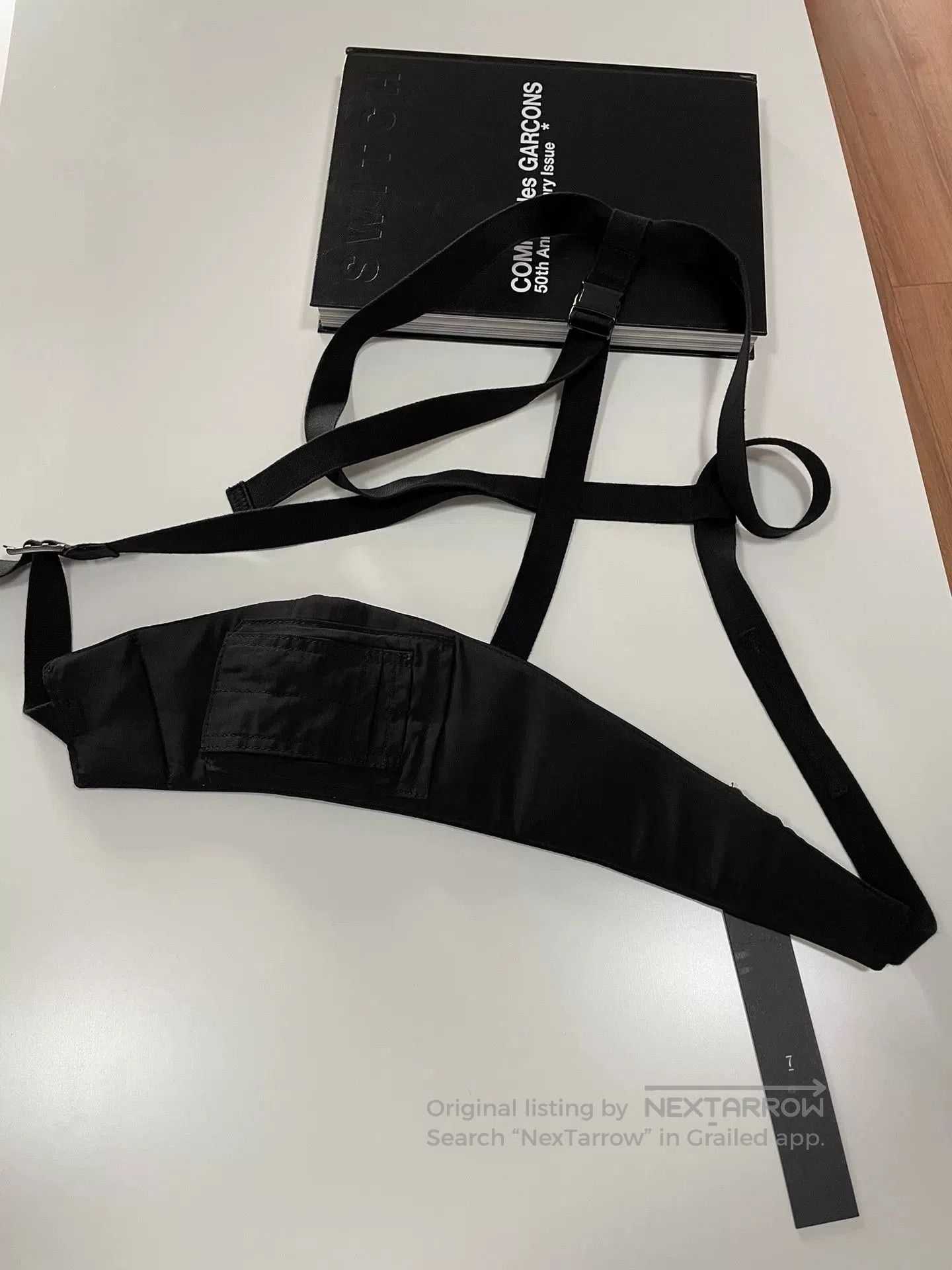 Julius Julius Black Vest Backpack. Size ONE SIZE - 3 Thumbnail