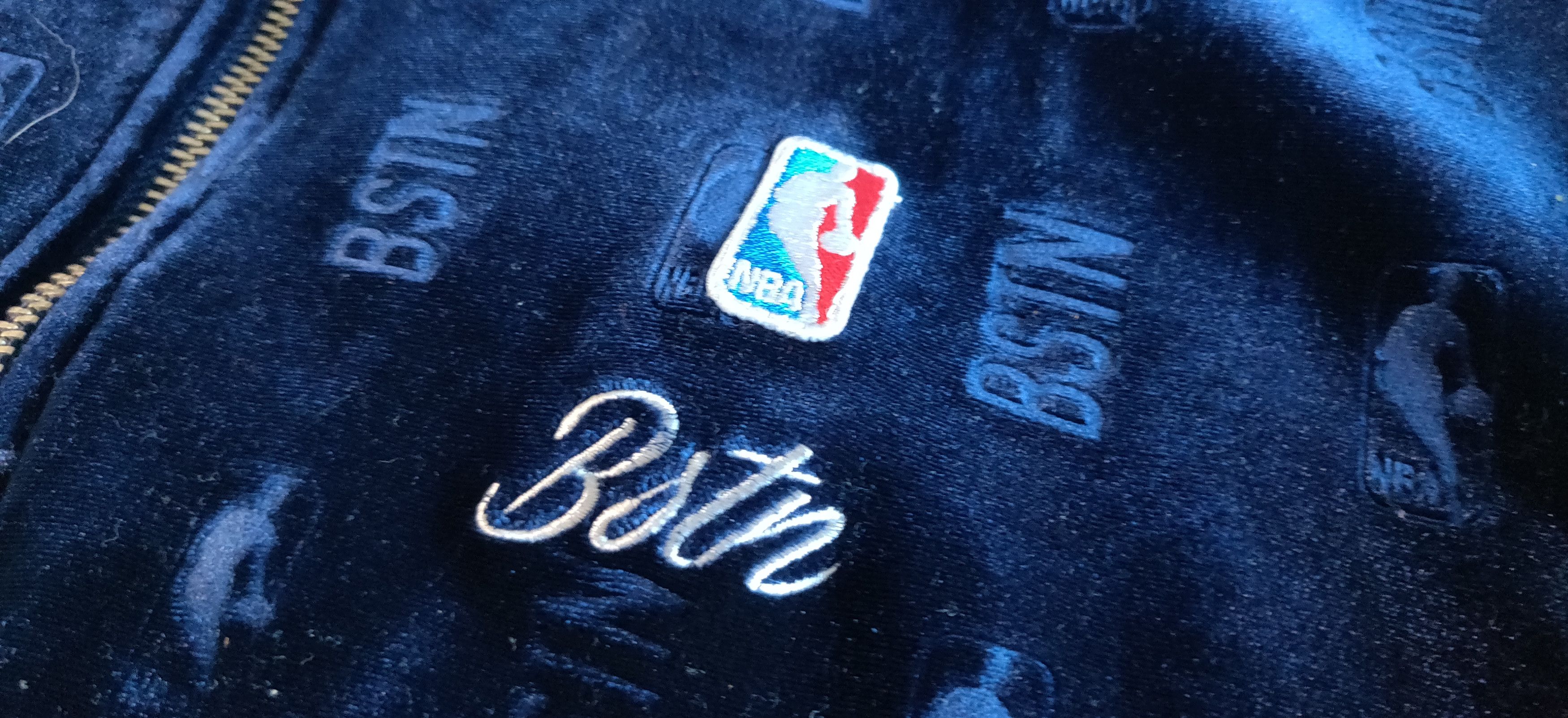NBA BSTN Brand BSTN & NBA Velour Track Pants and Track Jacket Size US XL / EU 56 / 4 - 8 Thumbnail