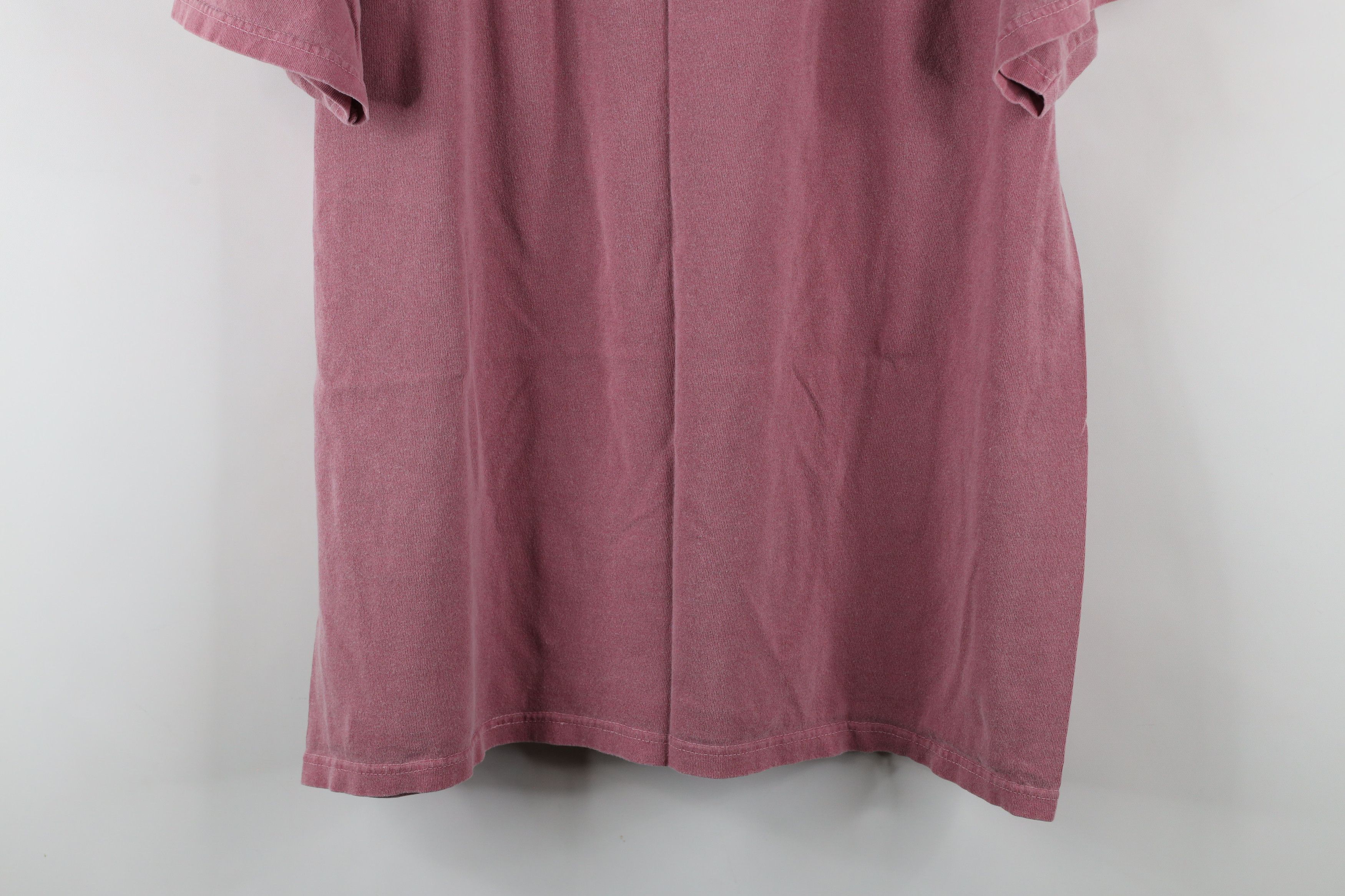 Vintage Vintage 90s Ohio State University T-Shirt Red Cotton Size US XL / EU 56 / 4 - 12 Thumbnail