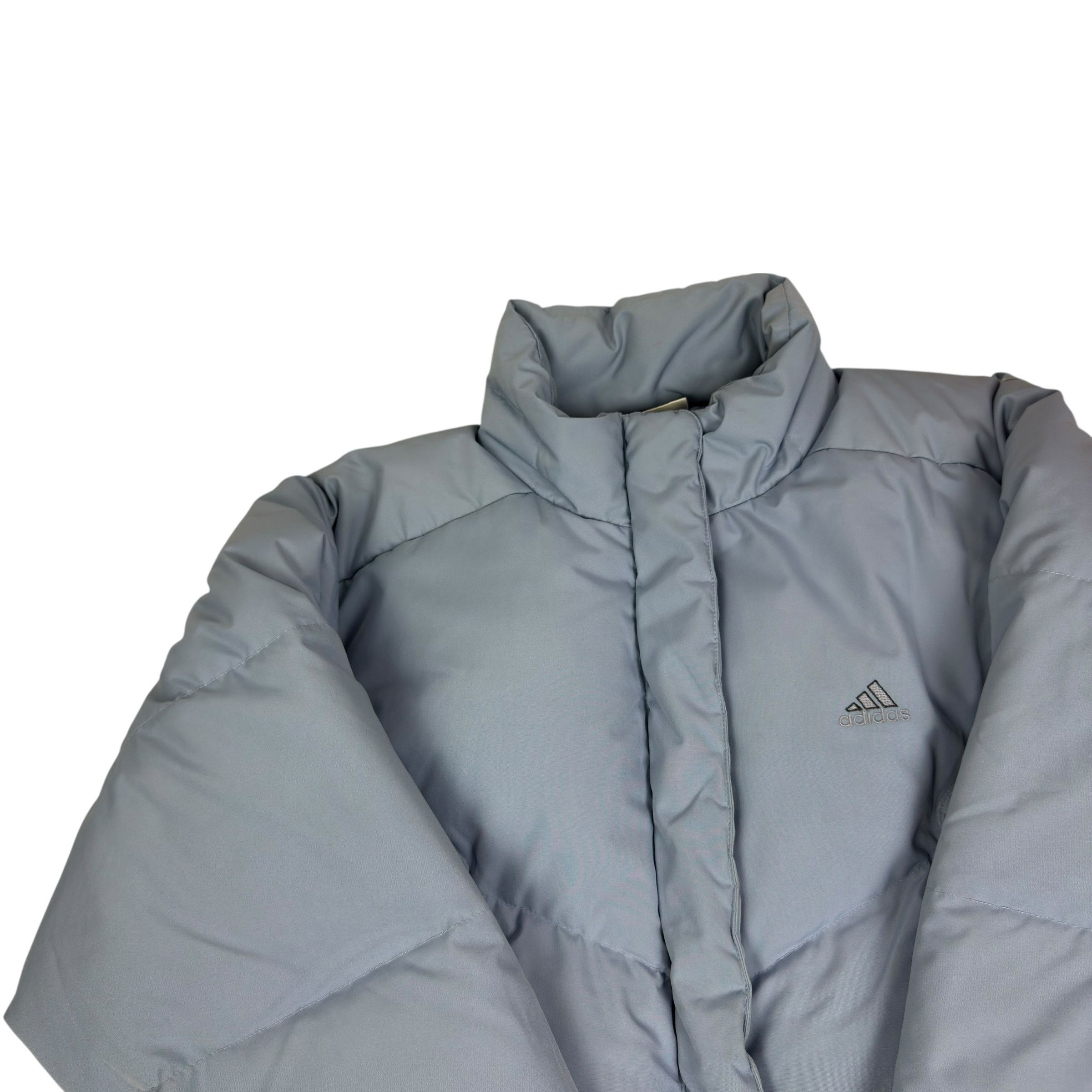 Adidas Adidas Men's Spellout Logo Full Zip Puffer Jacket Large Size US L / EU 52-54 / 3 - 3 Thumbnail