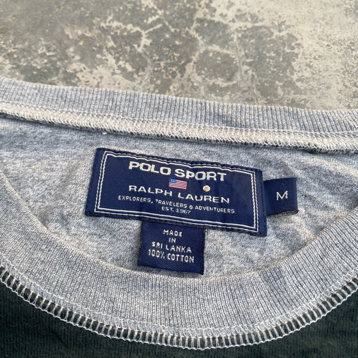 Polo Ralph Lauren 1990s POLO SPORT Ralph Lauren sweatshirt Size US L / EU 52-54 / 3 - 9 Thumbnail