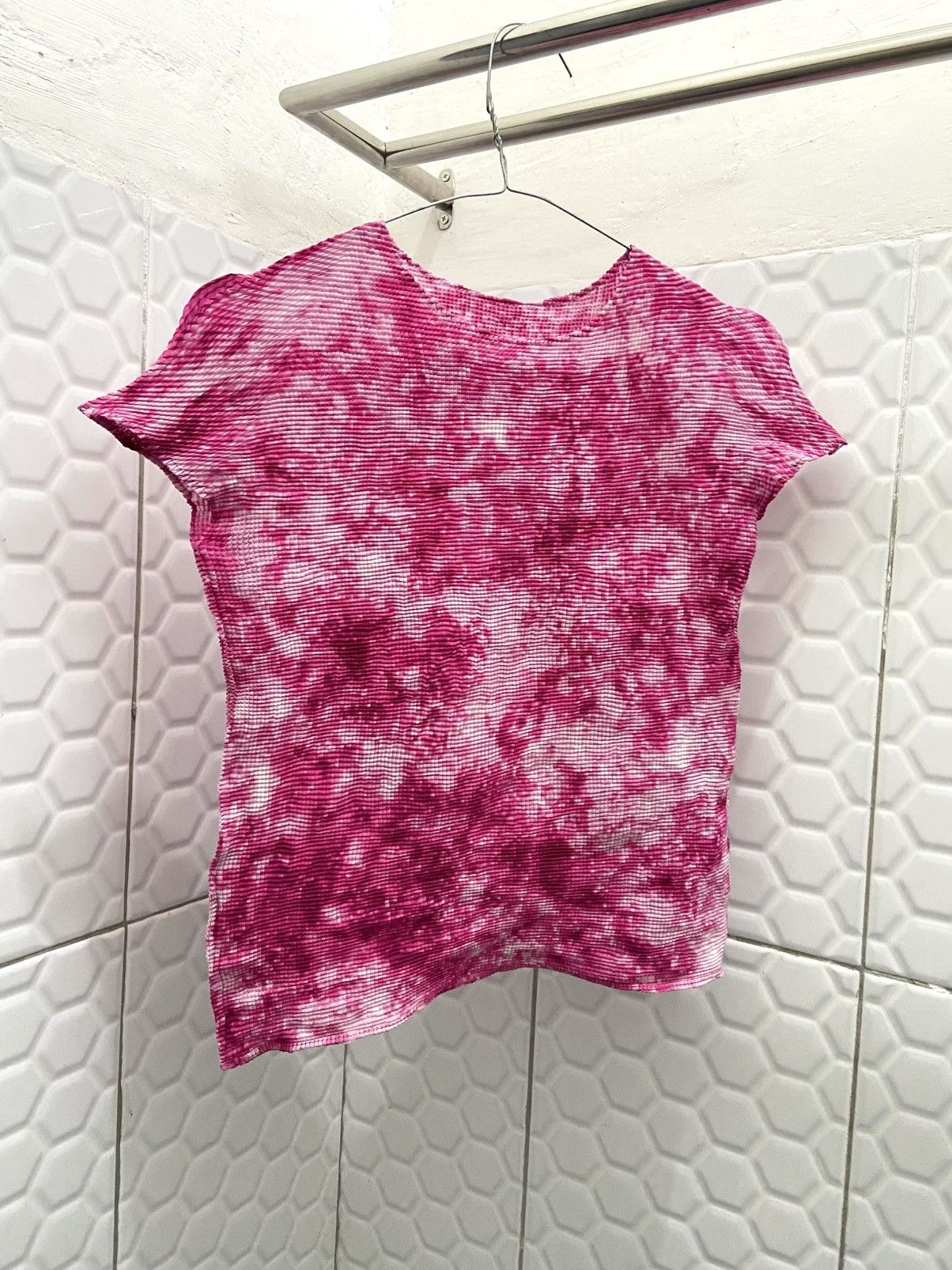 Issey Miyake × Pleats Please Issey Miyake Issey Miyake Pleats Please Tie Dye Sleeveless Size M / US 6-8 / IT 42-44 - 2 Thumbnail
