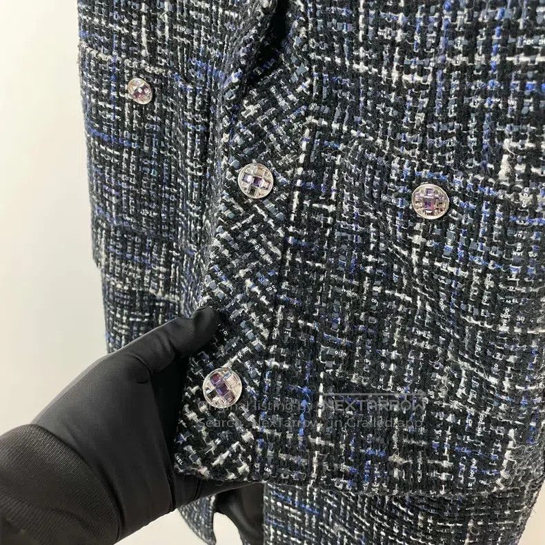 Chanel Chanel Tweed gray sleeveless jacket Size XS / US 0-2 / IT 36-38 - 9 Thumbnail