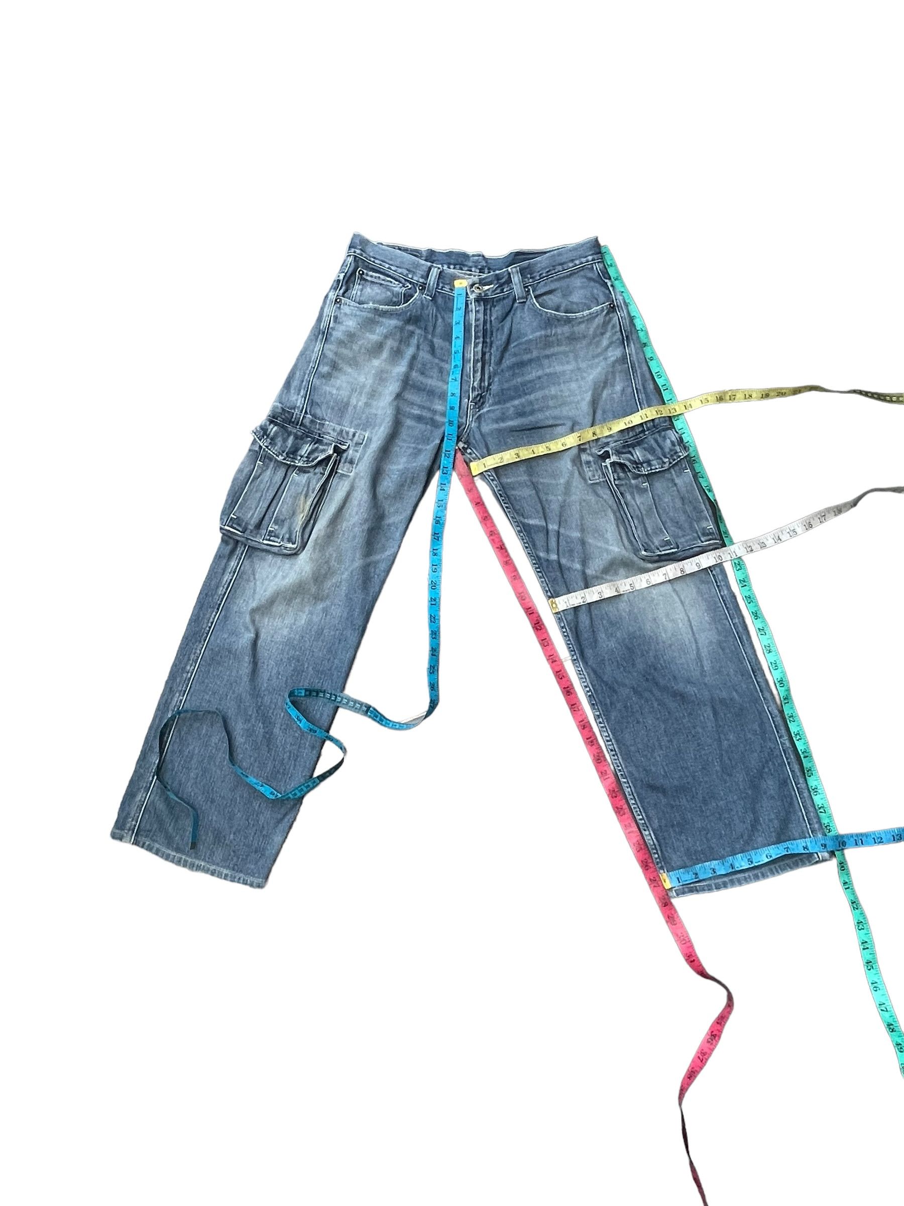 Levi's Vintage 2003 Levis 503 e Cargo Pant Denim Size US 34 / EU 50 - 7 Thumbnail