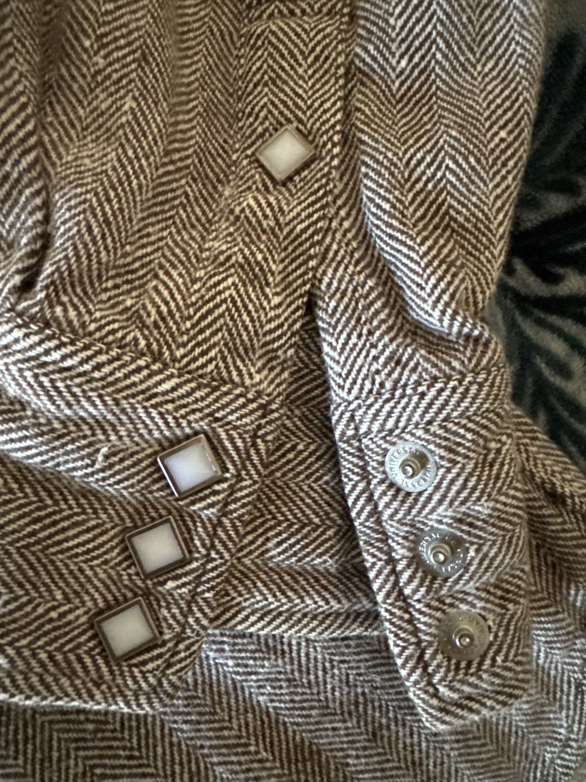 The Flat Head The Flat Head Herringbone Western Shirt size 40 Size US XXS / EU 40 - 7 Thumbnail