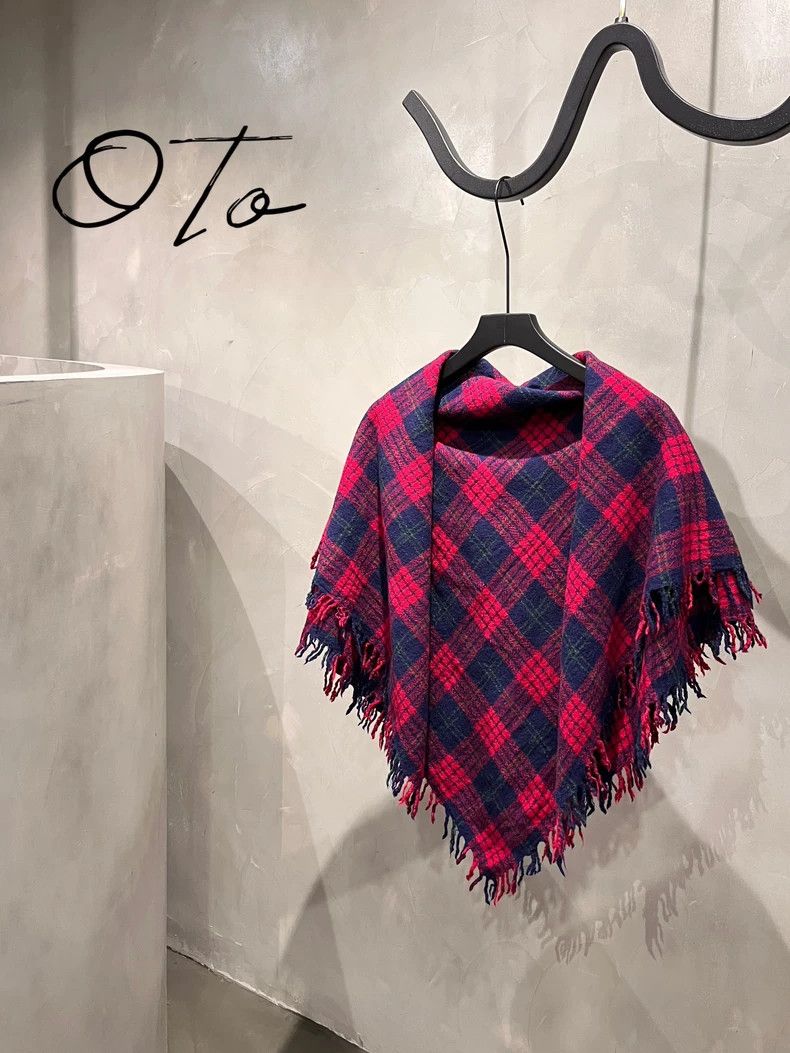 Vivienne Westwood Vivienne Westwood Rose blue checkered scarf Size ONE SIZE - 1 Thumbnail