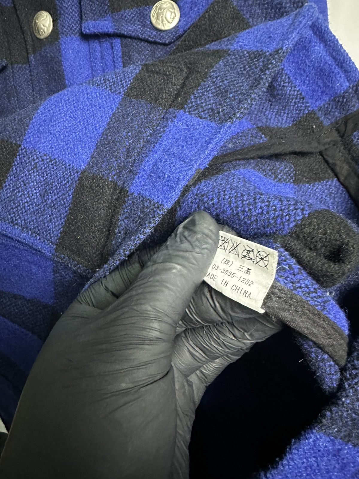 JACKROSE Jackrose Wool Button Shirt Size US M / EU 48-50 / 2 - 10 Thumbnail