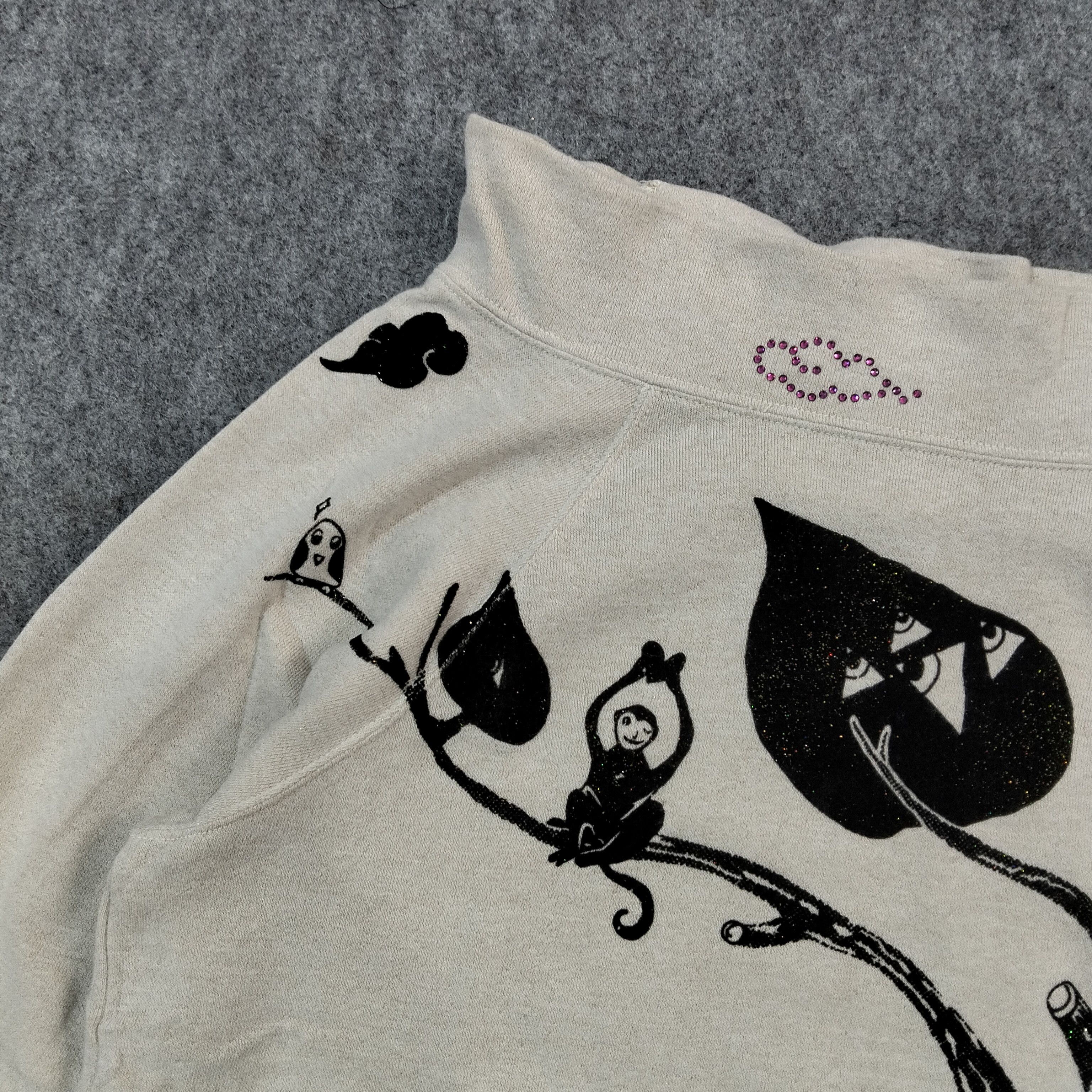 Japanese Brand × Tsumori Chisato 🔥 Tsumori Chisato tree & monkey print Sweatshirt 🔥 Size M / US 6-8 / IT 42-44 - 7 Thumbnail