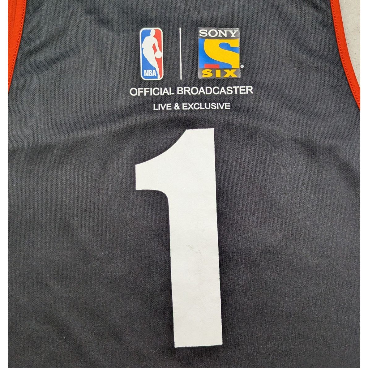 Adidas × NBA × Sony Adidas NBA Jam Sony Six Broadcaster reversible jersey Size US L / EU 52-54 / 3 - 3 Thumbnail