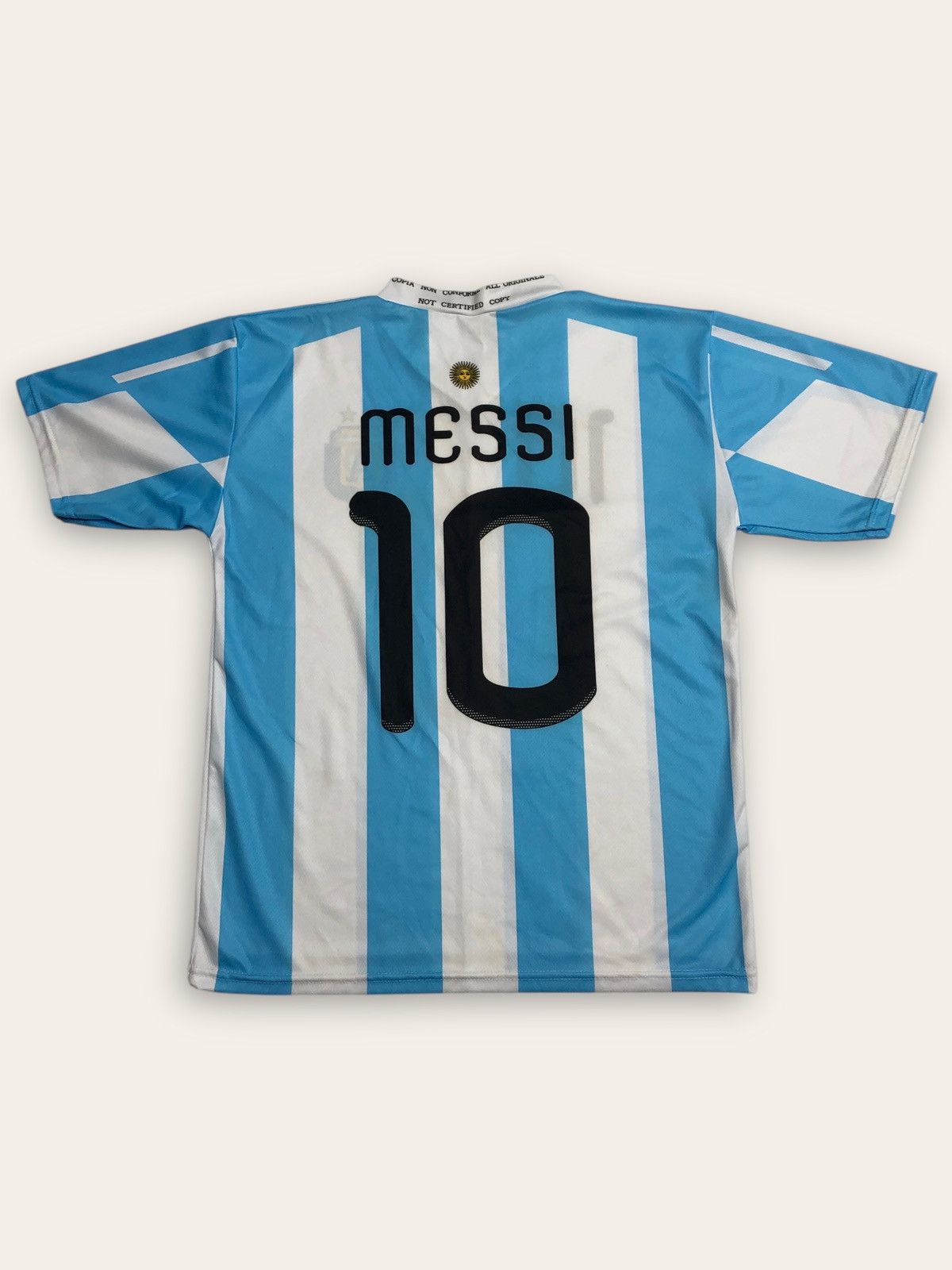 Vintage Bootleg!! 90s Vintage MESSI Jersey Soccer Football Bloke Size US M / EU 48-50 / 2 - 1 Thumbnail
