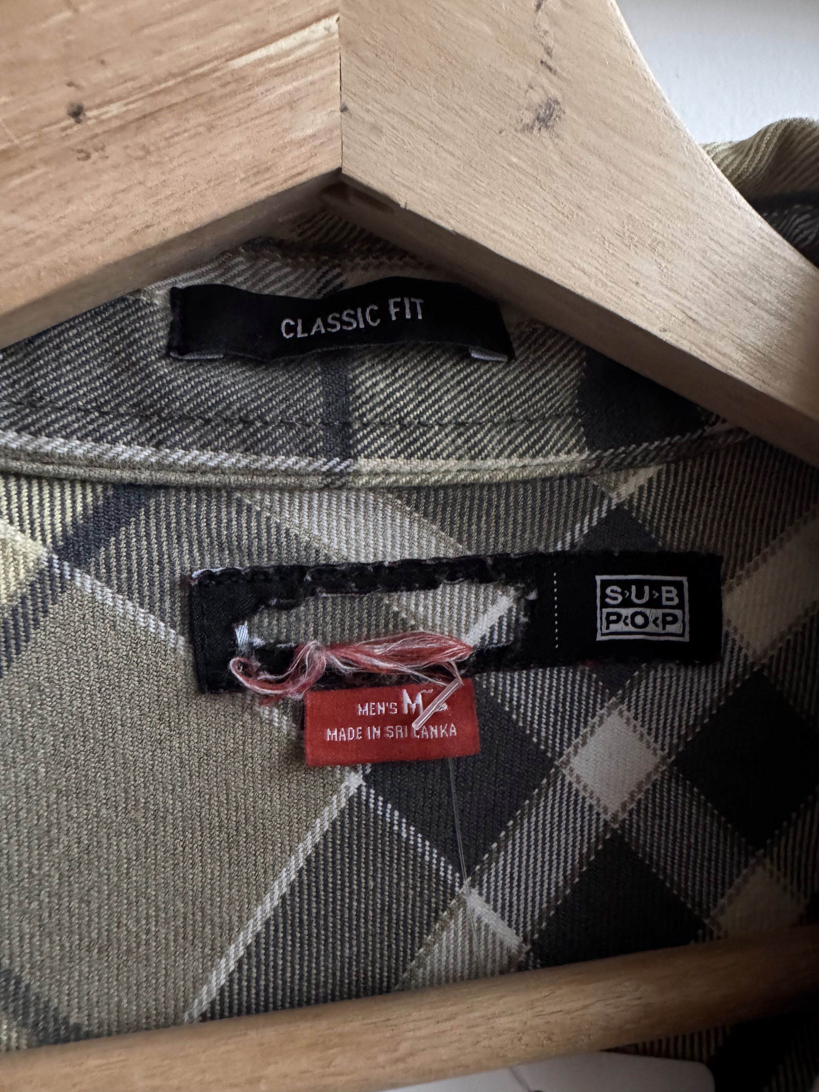 Eddie Bauer Eddie Bauer x SUB Pop Flanel Button Shirt Size M Size US M / EU 48-50 / 2 - 3 Thumbnail