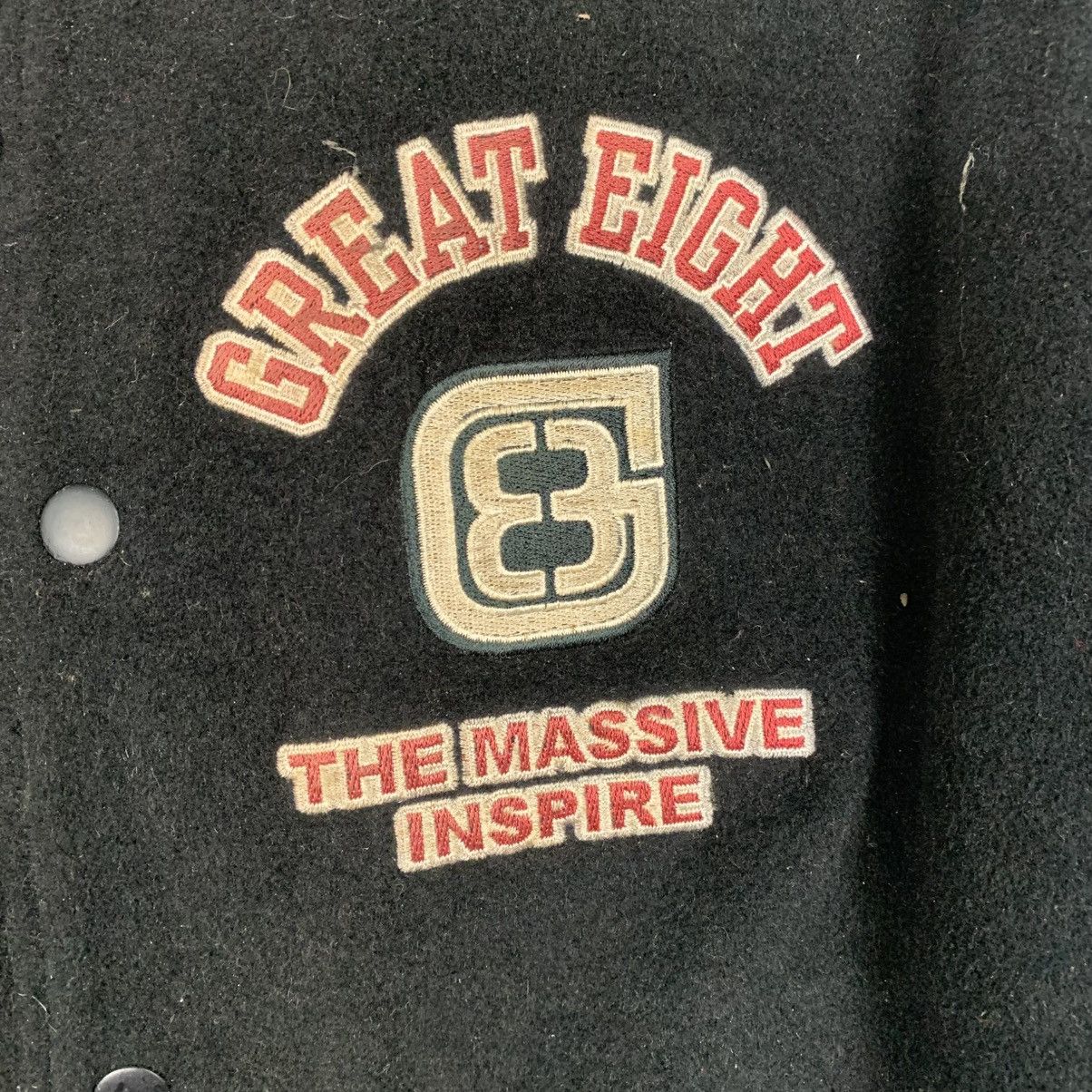 Japanese Brand Japanese Brand Great Eight Varsity Jacket Size US XL / EU 56 / 4 - 15 Thumbnail