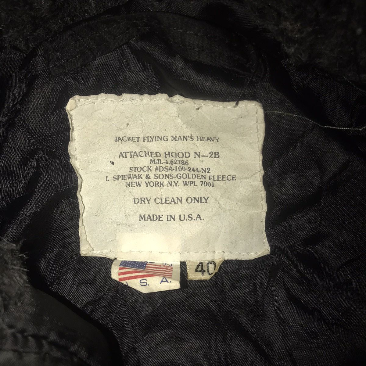 14th Addiction Need gone!! Vintage i spiewak and son n2b jacket Size US L / EU 52-54 / 3 - 5 Thumbnail
