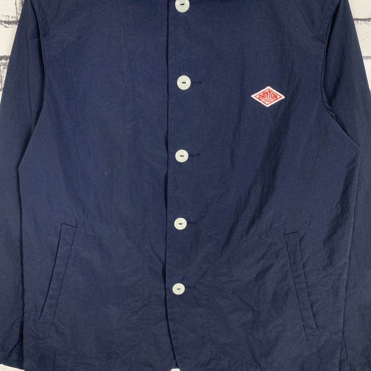 Danton × Japanese Brand × Vintage Vintage Danton x Beams Navy Coat Women Size Small Size US M / EU 48-50 / 2 - 3 Thumbnail
