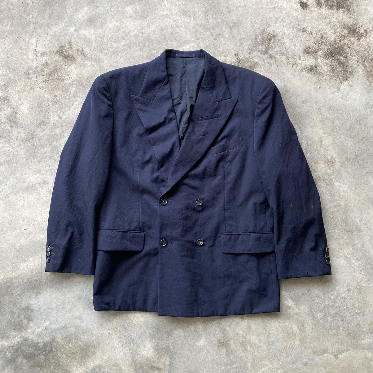Comme des Garcons COMME des GARCONS Homme Plus Double-Breasted Coat Jacket Size US S / EU 44-46 / 1 - 1 Thumbnail