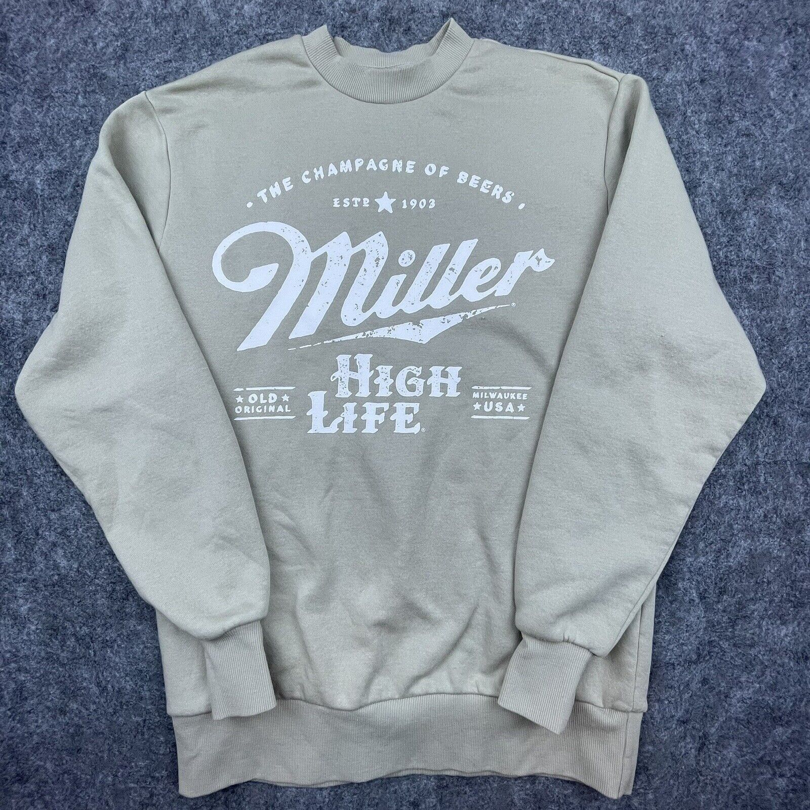 Other Miller High Life Sweatshirt Extra Small Champagne of Beers Size US XS / EU 42 / 0 - 1 Thumbnail