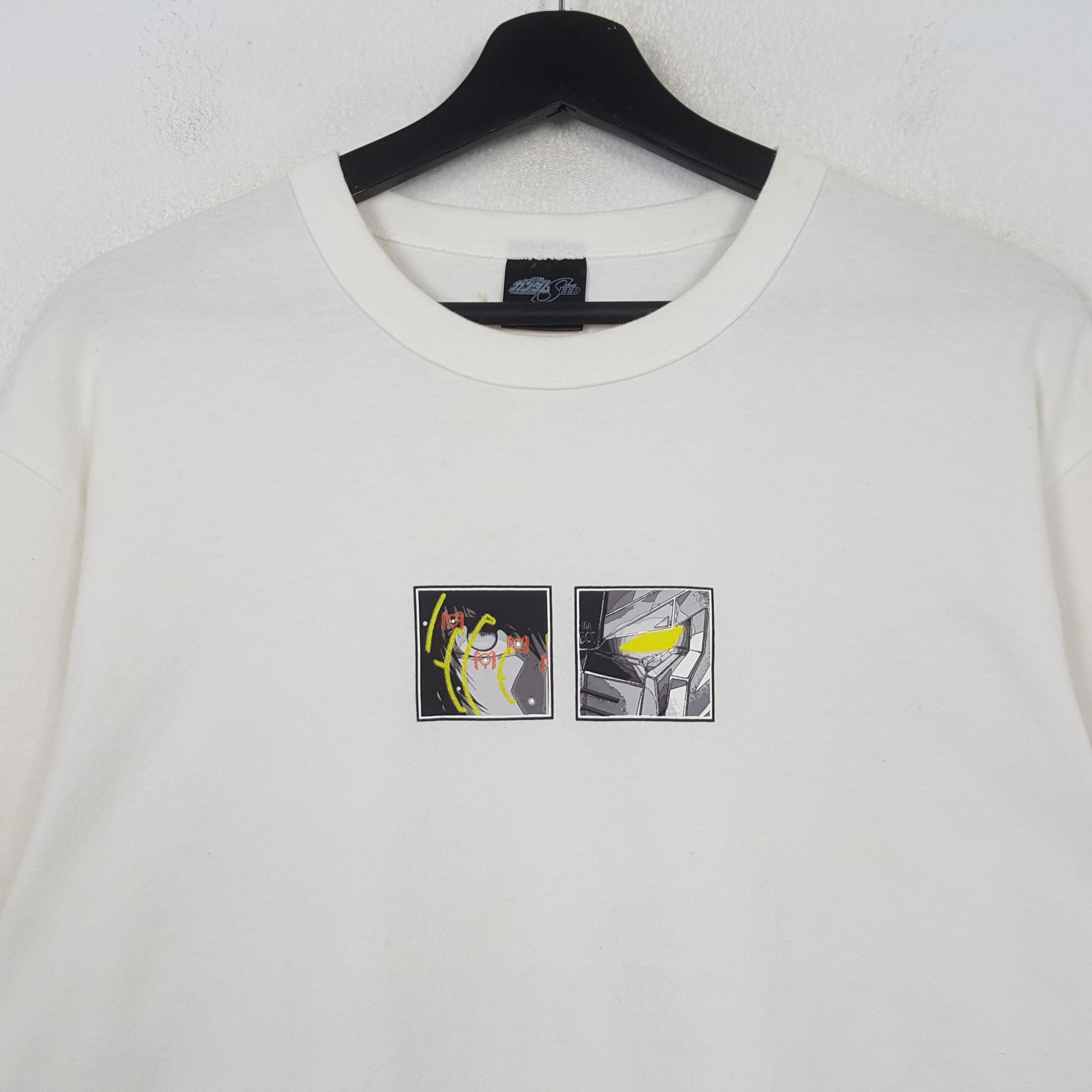 Vintage Gundam Seed Anime Cartoon Tshirt RR26 Size US L / EU 52-54 / 3 - 2 Thumbnail
