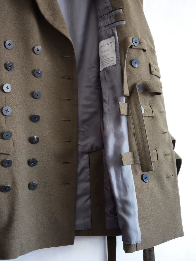 Yohji Yamamoto Yohji Yamamoto23 AW Stand Up Collar Banded Jacket 2503-Next Size US M / EU 48-50 / 2 - 8 Thumbnail