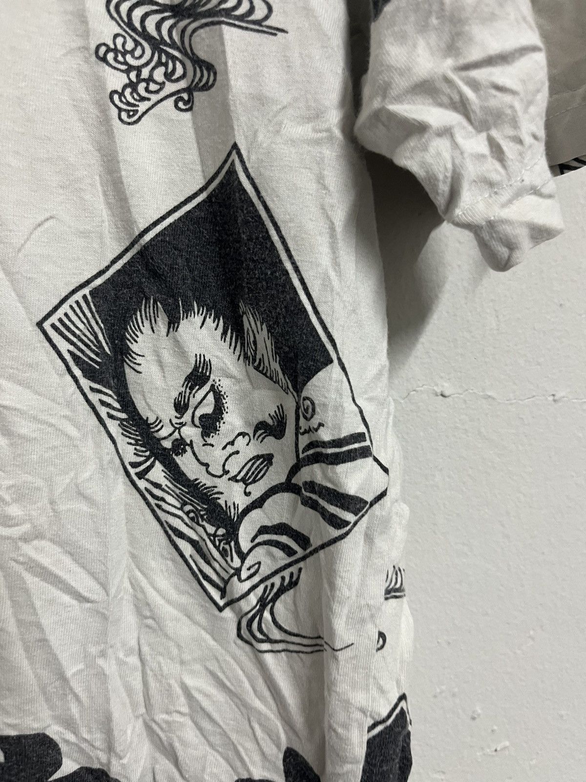 Japanese Brand 💥Japanese Brand Full Printed Geisha Sukajan Gaijin Tee Size US M / EU 48-50 / 2 - 5 Thumbnail