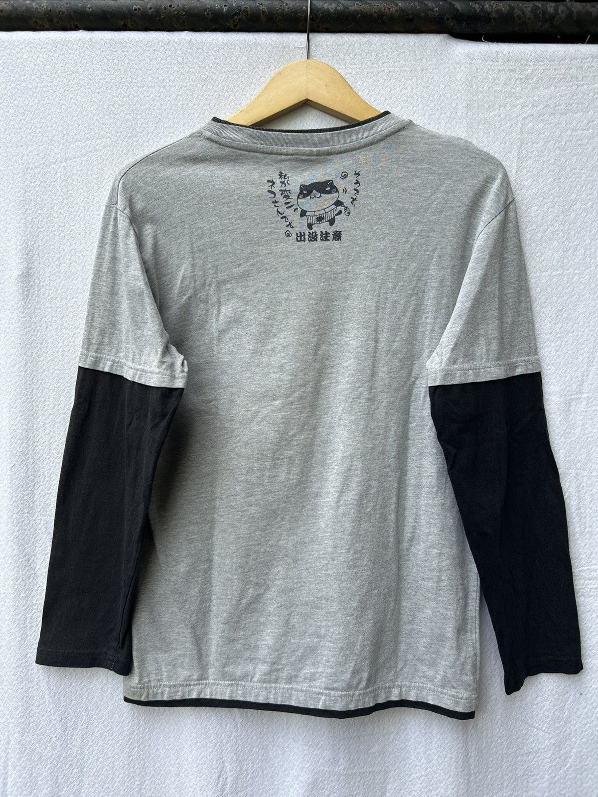 20471120 × Hysteric Glamour × Japanese Brand Oblo Design Japanese Double Layer Longsleeve Size US M / EU 48-50 / 2 - 2 Thumbnail