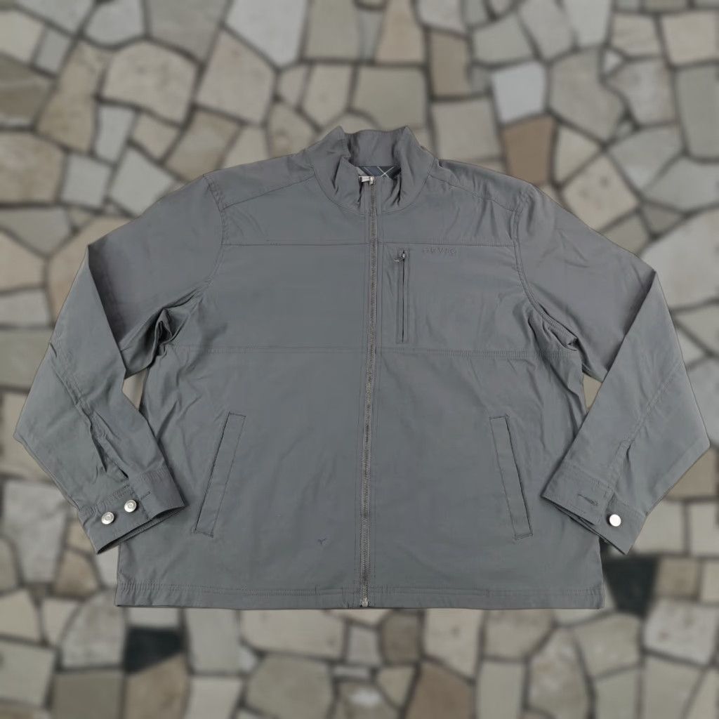 Orvis VINTAGE Orvis Jacket Mens 2XL Gray Windbreaker Bomber Utility Work Coat Full Zip Up Size US XXL / EU 58 / 5 - 1 Thumbnail