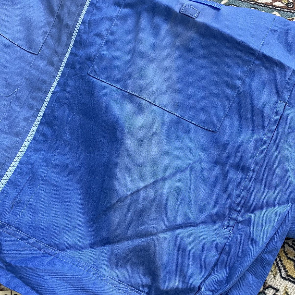 Vintage Vintage MITSUBISHI MOTORS Mechanic Workwear Blue Bomber Size US L / EU 52-54 / 3 - 6 Thumbnail