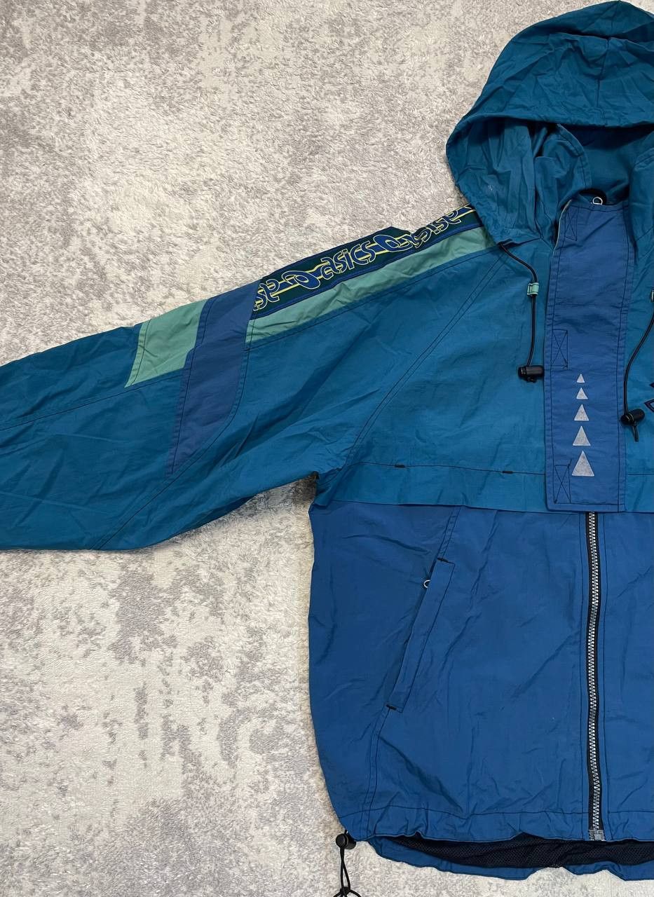 Asics Vintage ASICS Windbreaker Jacket Men’s M 90s Hooded Track Size US M / EU 48-50 / 2 - 5 Thumbnail