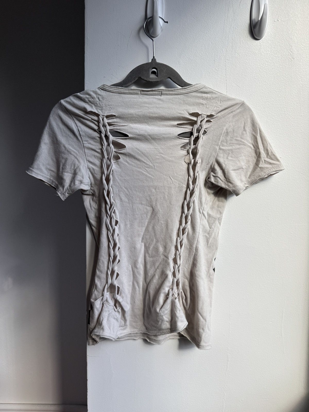 Hysteric Glamour Hysteric Glamour grey Death Disco Tee Size ONE SIZE - 2 Thumbnail