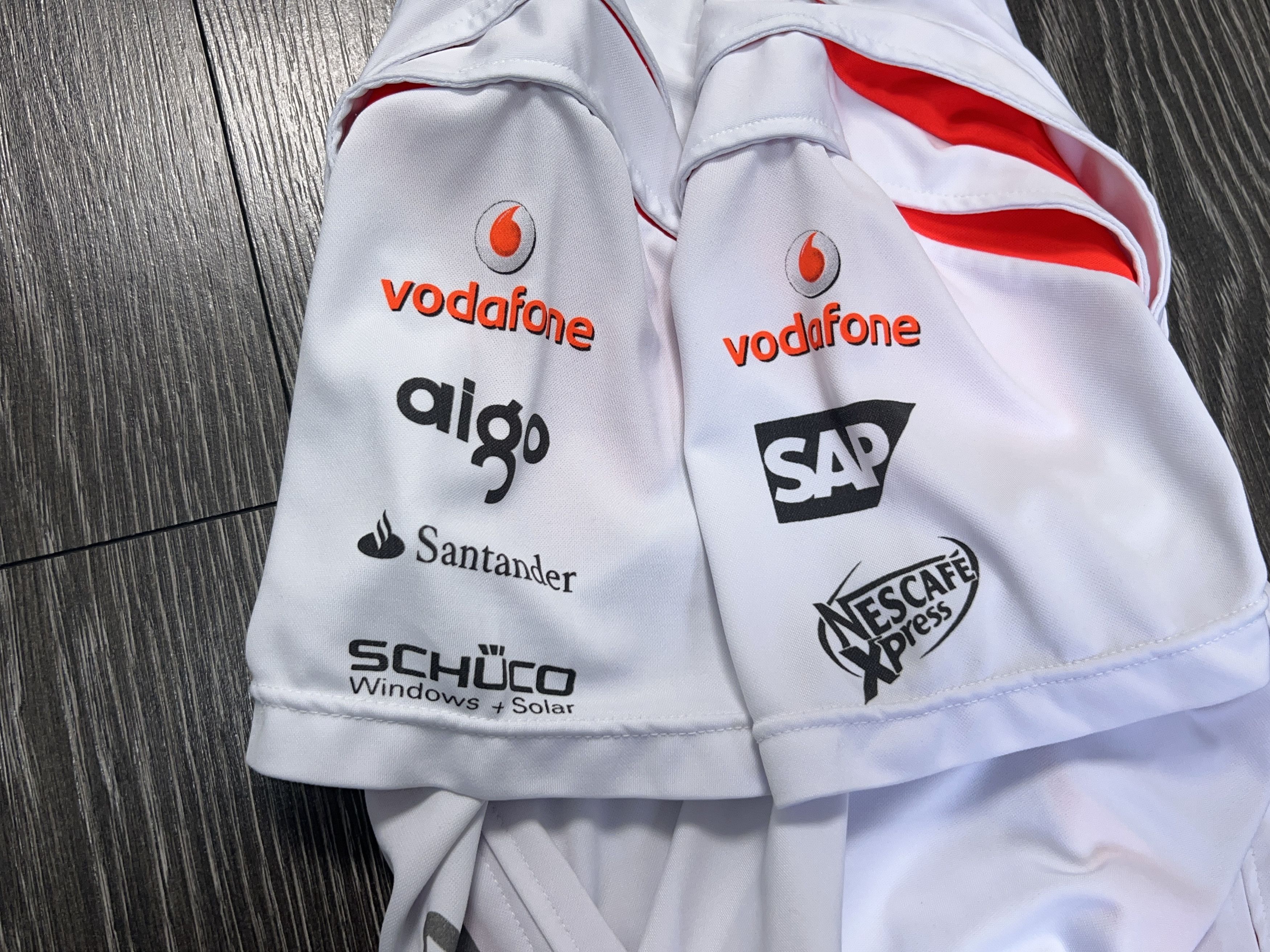 Formula 1 McLaren Vodafone Formula 1 Hamilton Mercedes Benz F1 T Shirt Size US S / EU 44-46 / 1 - 11 Thumbnail