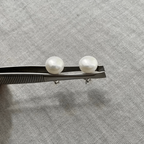 Other Natural freshwater Pearl earrings silver 925 Size ONE SIZE - 3 Thumbnail