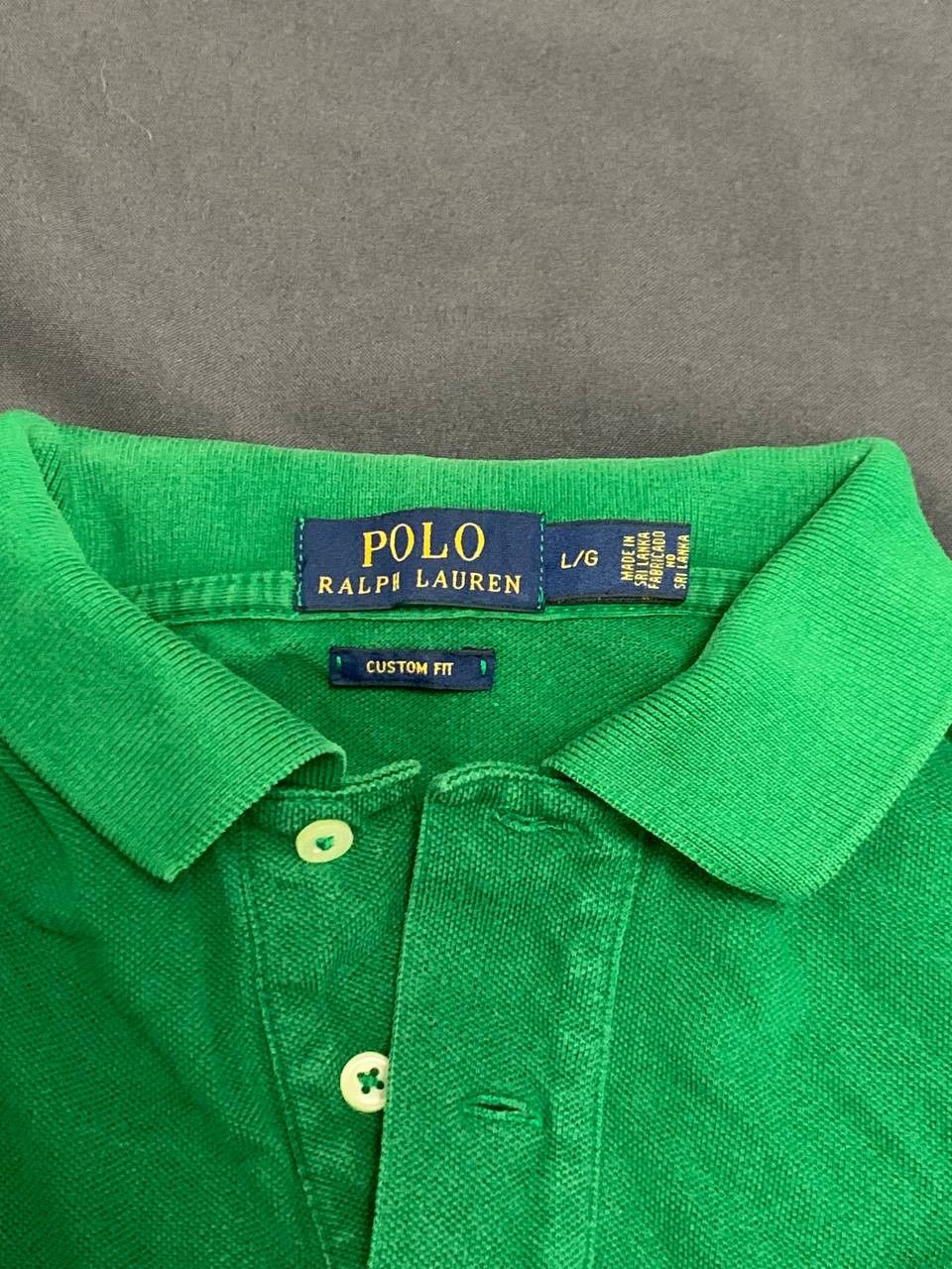 Polo Ralph Lauren Polo Ralph Lauren longsleeve rugby big pony green Size US L / EU 52-54 / 3 - 4 Thumbnail