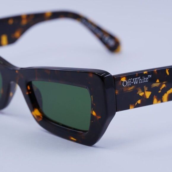 Off-White 🕶️New Off-White OERI137 AURORA 6055 Havana Sunglasses Size ONE SIZE - 4 Thumbnail