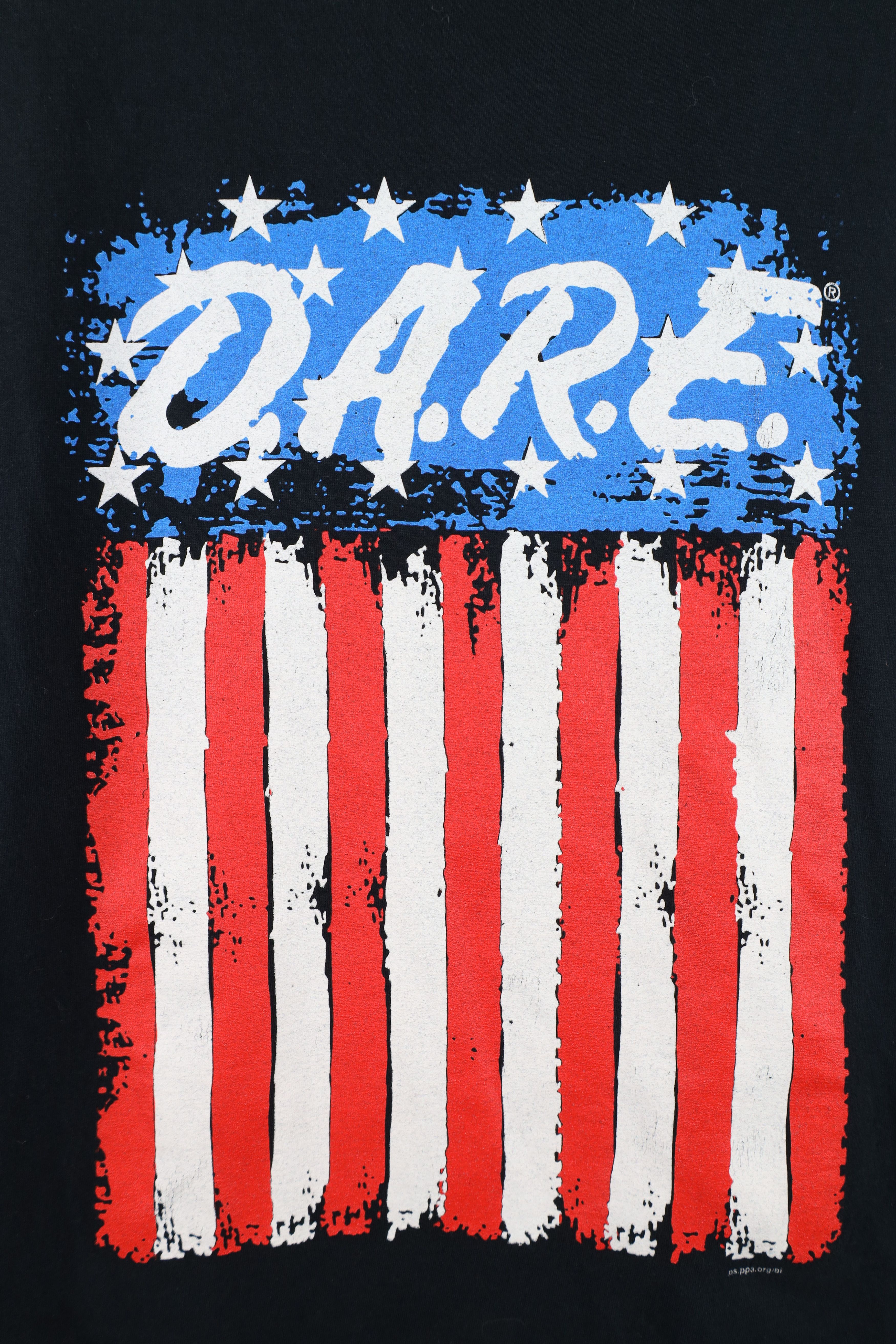 Vintage Vintage Y2K Streetwear DARE Drug Resistance T-Shirt Size S / US 4 / IT 40 - 4 Thumbnail