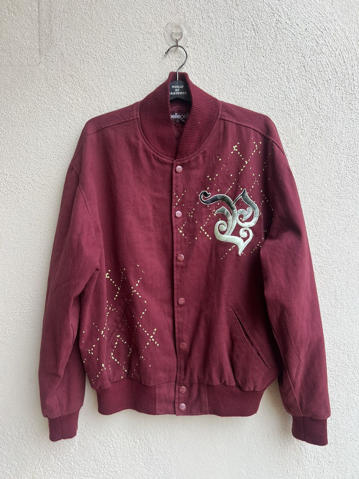 Pelle Pelle Vintage PELE PELE Embroidery SpellOut Oversize Bomber Jacket Size US L / EU 52-54 / 3 - 24 Thumbnail